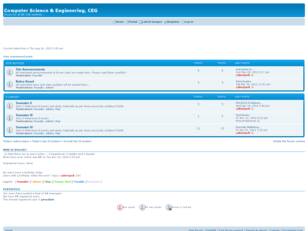 Computer Science & Engineering, CEG