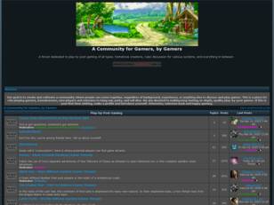 A Community for Gamers, by Gamers